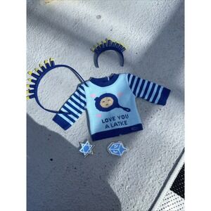 American Girl Hanukkah Spirit Sweater Set